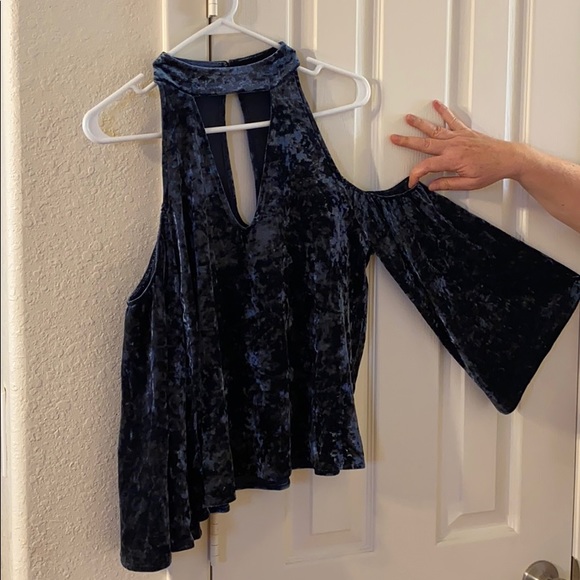 American Eagle Outfitters Sapphire Blouse - Picture 2 of 5